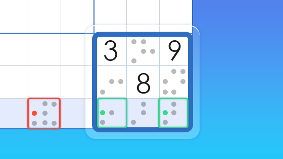 sudoku hidden pair